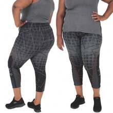 Click Mais Bonita Kit 3 Leggings Women's PLUS SIZE High Waist Fitness Fashion - 彩色 - 查看 2