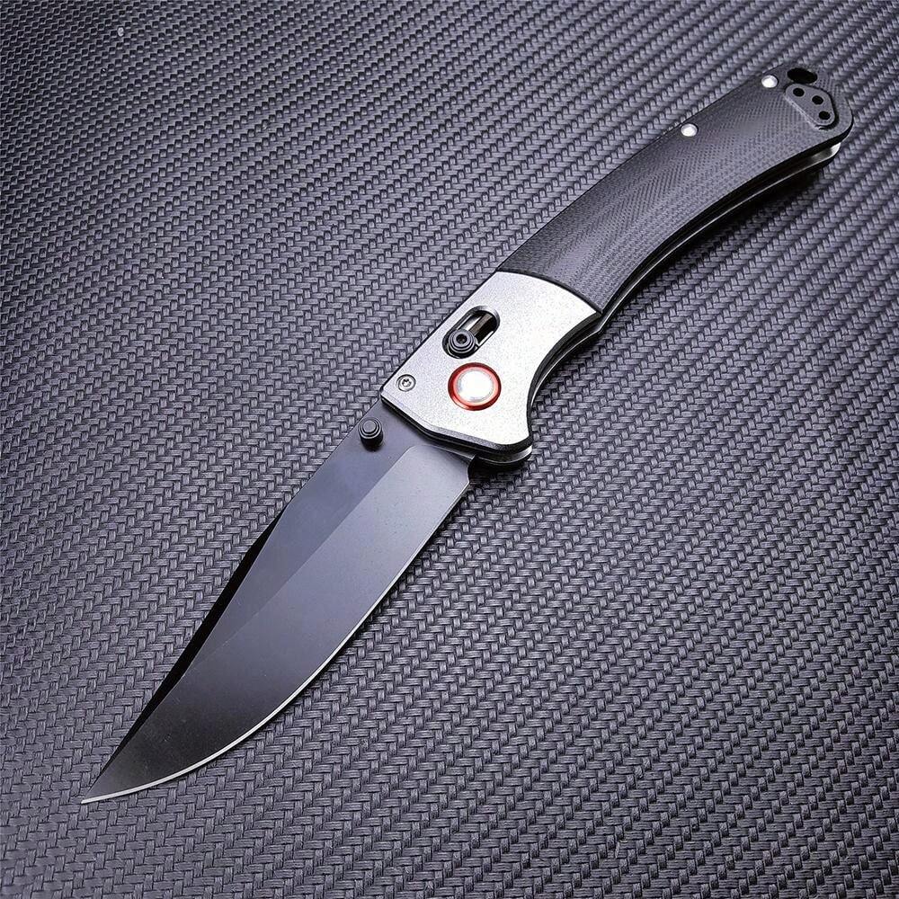 BM 15080 Crooked River S30V Blade Pocket Knife G10 Handle Camping