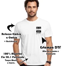 Unisex Cotton Printed T-Shirt Comfortable Enemy No Front Back - 白色 - 查看 2