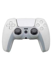 1 个 PS5 控制器保护套，防滑、防汗、防刮、防尘设计，增强游戏控制 - 透明 - 查看 1