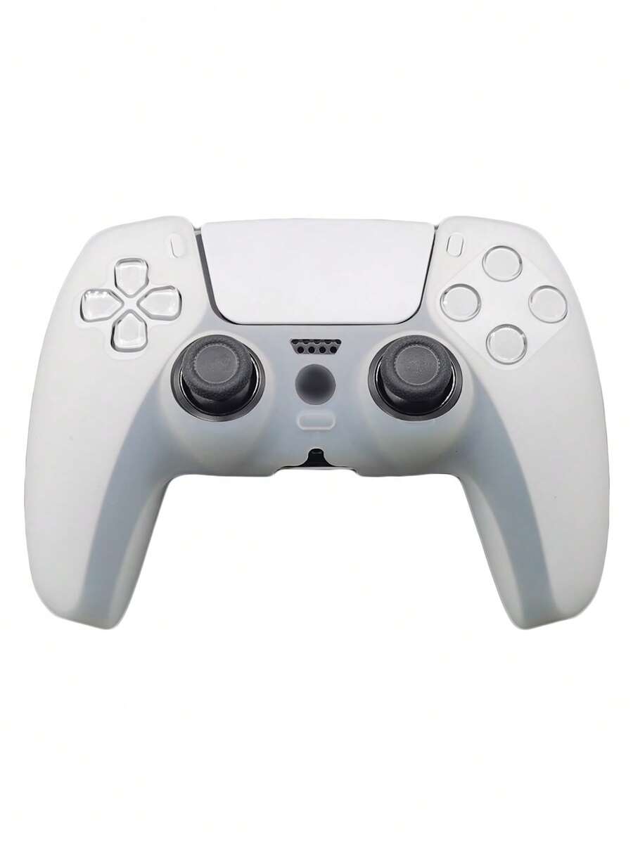 1 个 PS5 控制器保护套，防滑、防汗、防刮、防尘设计，增强游戏控制 - 透明 - 查看 1