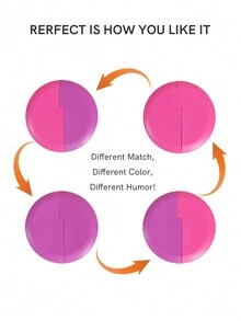 2pcs Portable Dual-Head Round Cookie Eyebrow Razor, Multifunctional Exfoliating & Hair Removal Tool For Face, Beard, Eyebrow Shaping, Unisex, Easy To Use, Beauty Makeup Tool, Dual-Head Round Cookie Eyebrow Razor, Large & Small Blades, Suitable For Both Broad & Precise Hair Removal, Applicable For Halloween - Multicolor - View 5