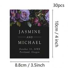 30pcs Wine Labels, Photo Wine Label Template, Minimalist Wedding Favor, Custom Wine Label, Personalized Gift, Wine Gift Label - Multicolor - View 13
