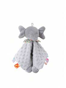 Loveys For Babies Elephant Baby Stuffed Animal Security Blanket With Teether Lovey Cute Snuggle Blanket Plush Tags Toy Snuggler Blanket For Infant Toddler (Một số bộ phận có thể là ngẫu nhiên) - Nhiều màu - Xem 6