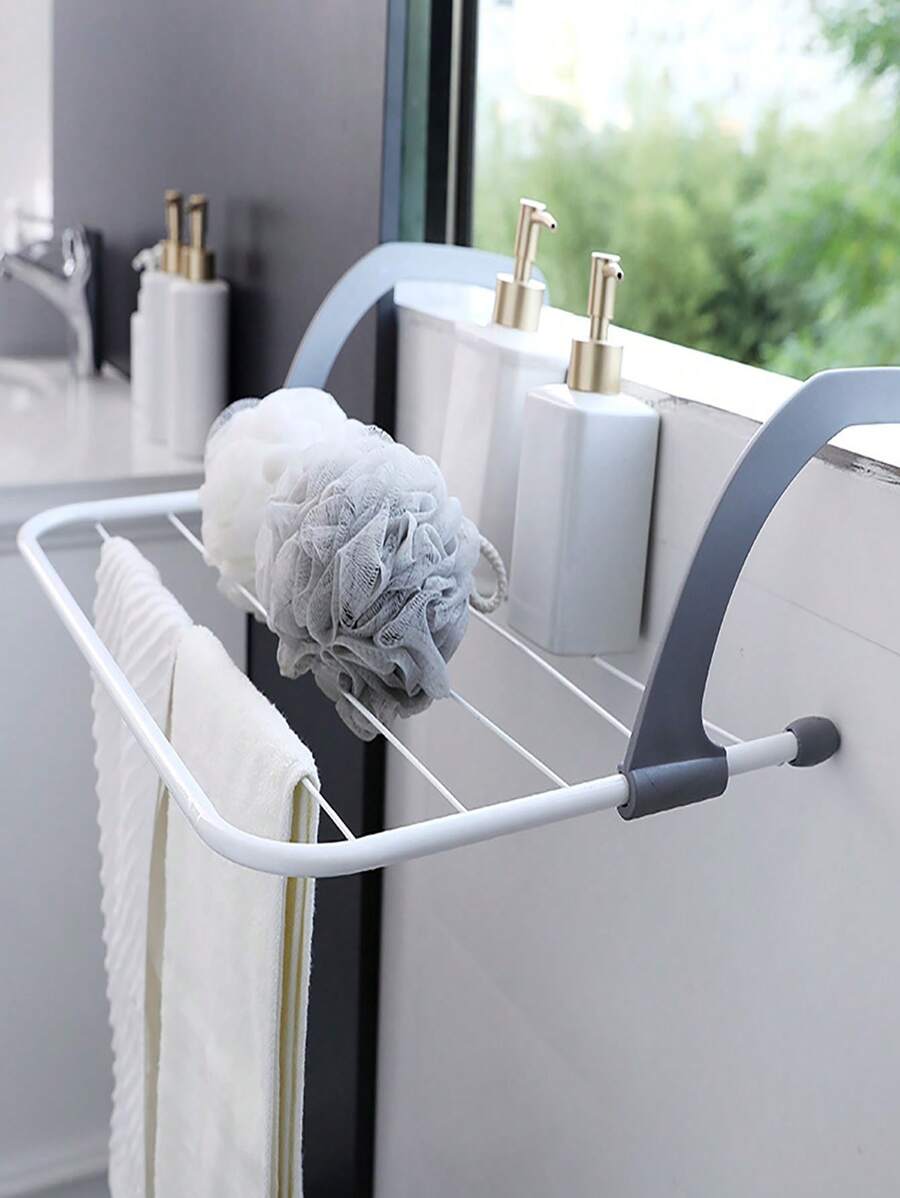 Creative Hanging Window Sill Clothes Drying Rack, Foldable Easy ...