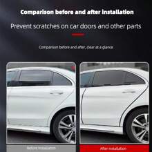 5M U Type Universal Car Door Edge Guards Trim Styling Moulding Protection Strip Anti Scratch Collision Protector Vehicle