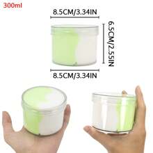 50g/200g Frog Whale Thema Charms DIY Butter Schleim Set - Zweifarbiger flauschiger, super dehnbarer Schleim Knete für Kinder, ideales Weihnachtsgeschenk, Party-Gastgeschenk, sensorische quetschbare Spielsachen für Jungen und Mädchen