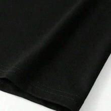 Men's Slim Cross Jesus Christ Round T-Shirt Shirt - 鏽棕色 - 查看 2