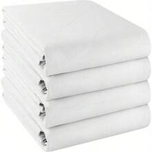 4 Pack Quilted Waterproof Incontinence Pad Underpad 34x52 Inches Utopia Bedding - 藍色 - 查看 9