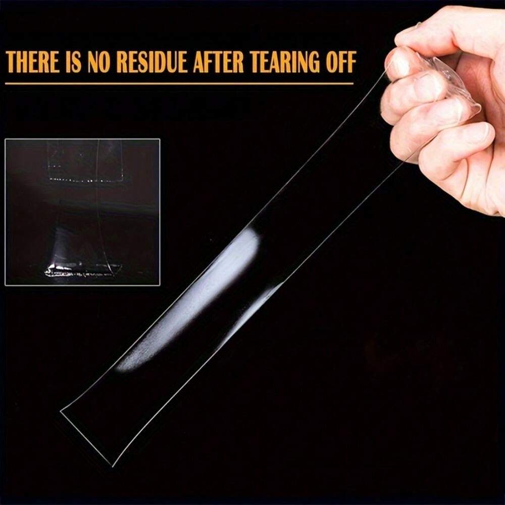 1 Roll Heavy Duty Double Sided Tapes, Reusable Traceless Strong Sticky