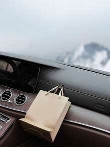 5 chiếc móc treo đa năng mini ẩn sau ghế ô tô, móc treo ghế sau dán - Nhiều màu - Xem 3