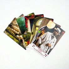 The Genuine Tarot Of Zé Pilintra 36 Laminated Cards + Manual - 紅白色 - 查看 6