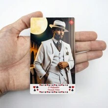 The Genuine Tarot Of Zé Pilintra 36 Laminated Cards + Manual - 紅白色 - 查看 4