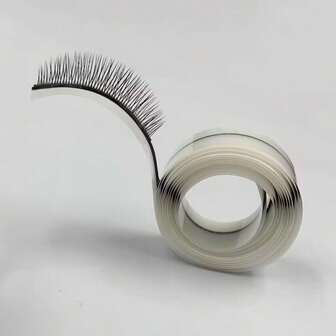 Glueless Fake Eyelashes Self Adhesive Strip,No Glue Needed, Waterproof, Reusable & Lasting Stickiness,Lash Extension Tools,Self Adhesive Lash Strips,Lash Glue Replacement