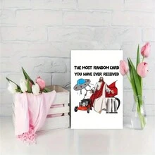 Tarjeta de cumpleaños divertida y conmovedora con sobre a juego - perfecta para familia y amigos, ideal para edades de 18 a 40 años o talla grande