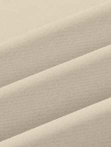 Men's Fashion Creative Bear Print Graphic Loose Fit Casual Pullover Sweatshirt, Versatile For Sports, Commute And Daily Wear, Fall, Long Sleeve Top - Apricot - View 5