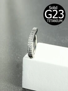 14G G23 Titanium Clicker Belly Button Ring10mm Reverse Curved Hoop Navel Barbell Piercing Jewelry For Women - Belly Ring - View 9