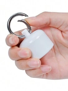 Porte-clés avec boîte de rangement, boîte de rangement pour organiseur de bijoux pour voyage, clés de voiture, téléphone, portefeuille, sac à dos, porte-clés avec bracelet