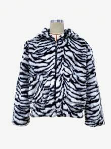 Men's Winter Keep Warm Overcoat Fluffy Fashion Short Coat Outwear Clothing