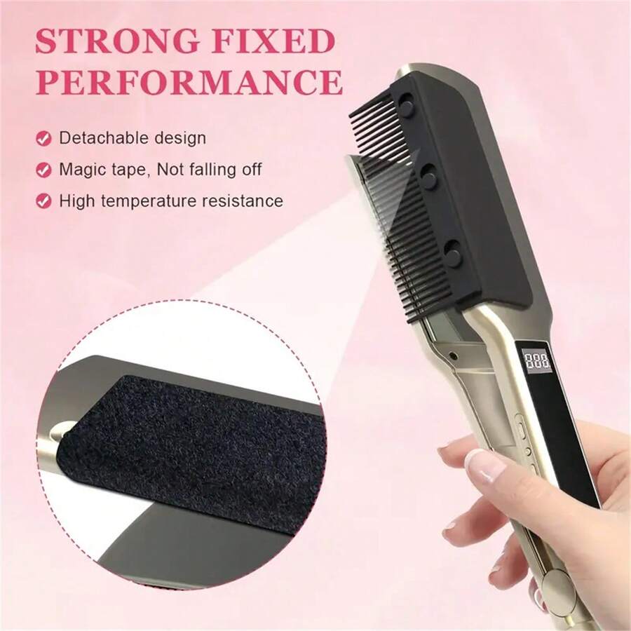 Flat Iron Comb Detachable Straight Hair Comb, Hair Salon, Home Electric