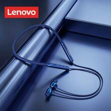 Lenovo HE05X II Bluetooth Earphones, Waterproof Earbuds, HIFI Sound Quality, Magnetic Neckband Sports Headphones, Chinese Packaging - White - View 3