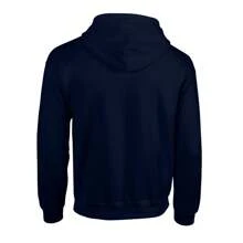 Gildan Mens Heavy Blend Full Zip Hoodie (Navy) - Blue - View 2