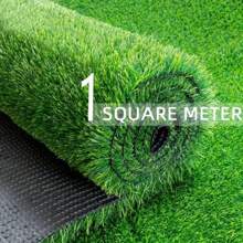 1pc Outdoor Artificial Turf Grass Lawn Garden Yard Indoor Balcony Decorations Fake Grass Carpet 1X2M 1X5M Green Mat Synthetic Grass