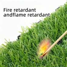 1pc Outdoor Artificial Turf Grass Lawn Garden Yard Indoor Balcony Decorations Fake Grass Carpet 1X2M 1X5M Green Mat Synthetic Grass