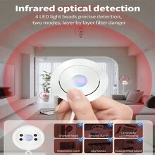 renear Camera Detector For Anti Candid Hidden Camera Detector Security Protection Mini Pinhole Hidden Lens Detect Gadget Camera Lens For Universal Cell Phone Compatible With IPhone Android Phone Mobile Phone Suitable For Long-Range Shooting, Concert Shooting, And Distant Shooting,Gifts For Family, Friends, Kids,Birthday,Girlfriend - White - View 3