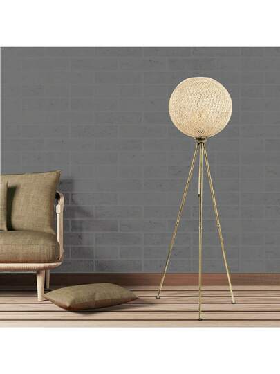 Well Home Vloer Lamp Metal, Gold, Tanganica Collection, 35x35x138, 27 Socket Max 45 6. Free Shipping In 24/48h view 3