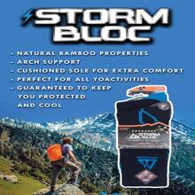 Storm Bloc 2 Pack Mens Super Soft Bamboo Trekking Hiking Socks For Boots - Fast Shipping And Quick Delivery - Navy Blue - View 6