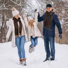 Soft Cashmere Feel Scarf - Classic Solid Scarves For Men And Women - 棕色 - 查看 7