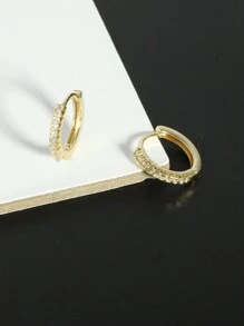 1-3 perechi de cercei cu șuruburi din aur CZ pentru femei, cercei cu șuruburi CZ strălucitori pentru cartilaj Helix, tragus, lobul urechii, piercing bijuterii, placat cu aur de 18K, calibrul 20