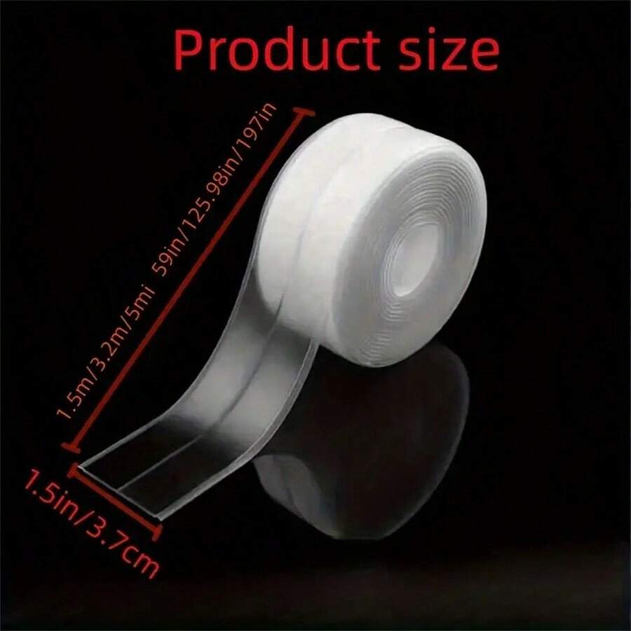 Waterproof Transparent Kitchen Caulk Tape Mold Resistant For Cooktop