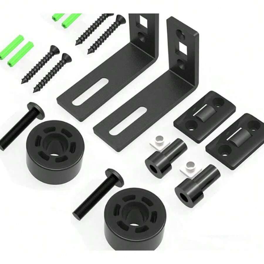 Sliding Barn Door Floor Guide Adjustable Wall Mount Bottom Double