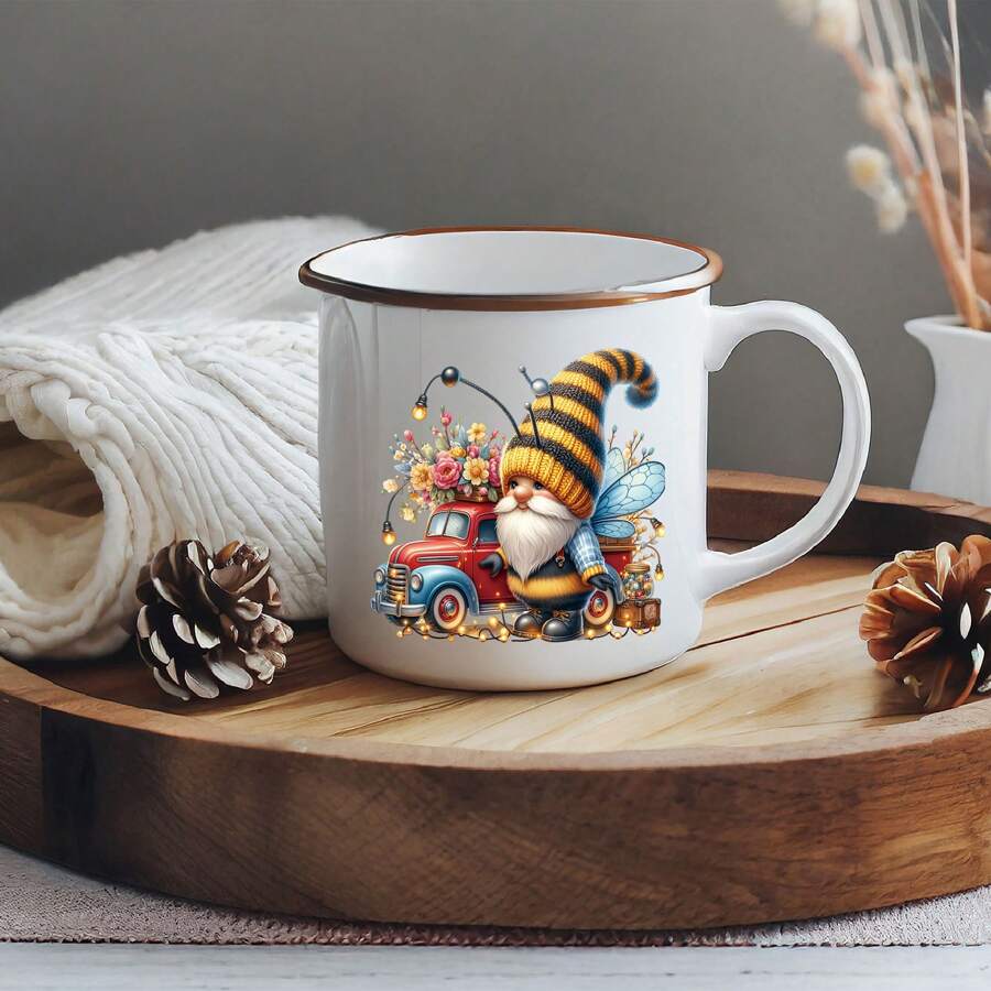 Gnome Realistic Animal DIY UV DTF Refrigerator Table Cup Wall Window