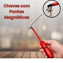 Electrician's Magnetic Insulated Screwdriver Set - 6 Pieces - 紅色 - 查看 7