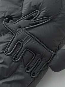 mini bala Boys' Girls' Pants 2024 Autumn/Winter New High Waist Long Pants