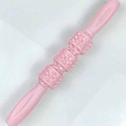 Fascia Muscle Roller - Cellulite Massager - Fascia Roller For Cellulite And Sore Muscles - Neck, Leg, Back, Body Roller Deep Tissue Massage Stick Tools - 3 Balls Size Version