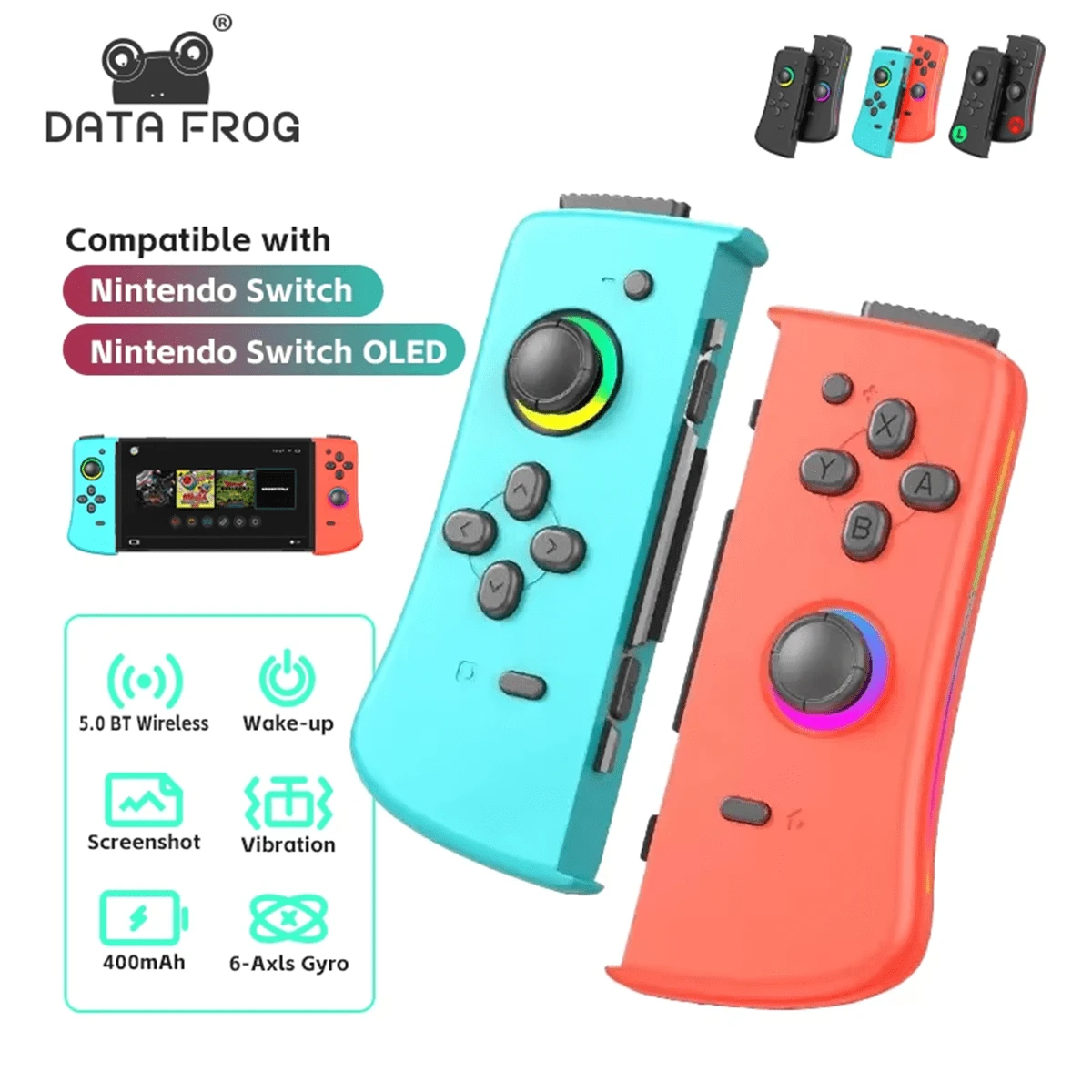 DATA FROG DATA FROG Joycon For Switch Joypad Joystick Gamepad For ...