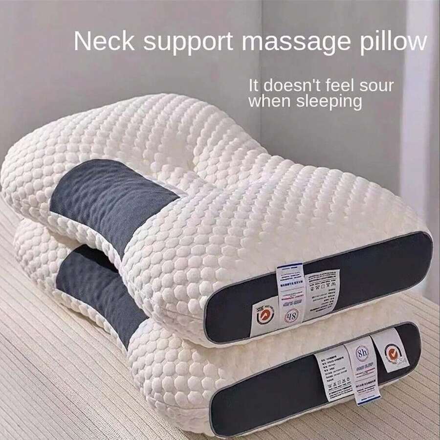 FoamPillow Cervical Memory For Neck And Shoulder Pain Ergonomic