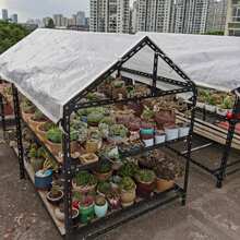 Clear Heavy Duty Tarpaulin Waterproof With EyeletsTie Outdoor Transparent Waterproof Tarpaulin Clear Tarp Anti-Tear Tarp With Grommets Windproof Cover - Transparent - View 7