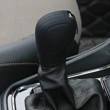 Bộ 2 miếng bọc cần số và tay phanh bằng silicon màu đen, phù hợp với xe hơi, bảo vệ cần số và tay phanh, không cần lắp đặt, nâng cấp nội thất xe, phụ kiện xe hơi thiết kế thời trang, trang trí xe hơi, phụ kiện nội thất xe hơi - màu đen - Xem 4