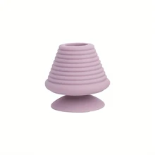 1pc Silicone Basin Plug With Suction Cup, Fits Kitchen, Bathtub, Bathroom Sink Drain, Plumbing Accessories Home Bathroom Decor Summer Back To School