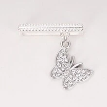 1个时尚幸运蝴蝶表带挂饰，适用于苹果手表表带配件，三星Galaxy手表表带系列挂饰装饰戒指 - 1pc蝴蝶 - 查看 13