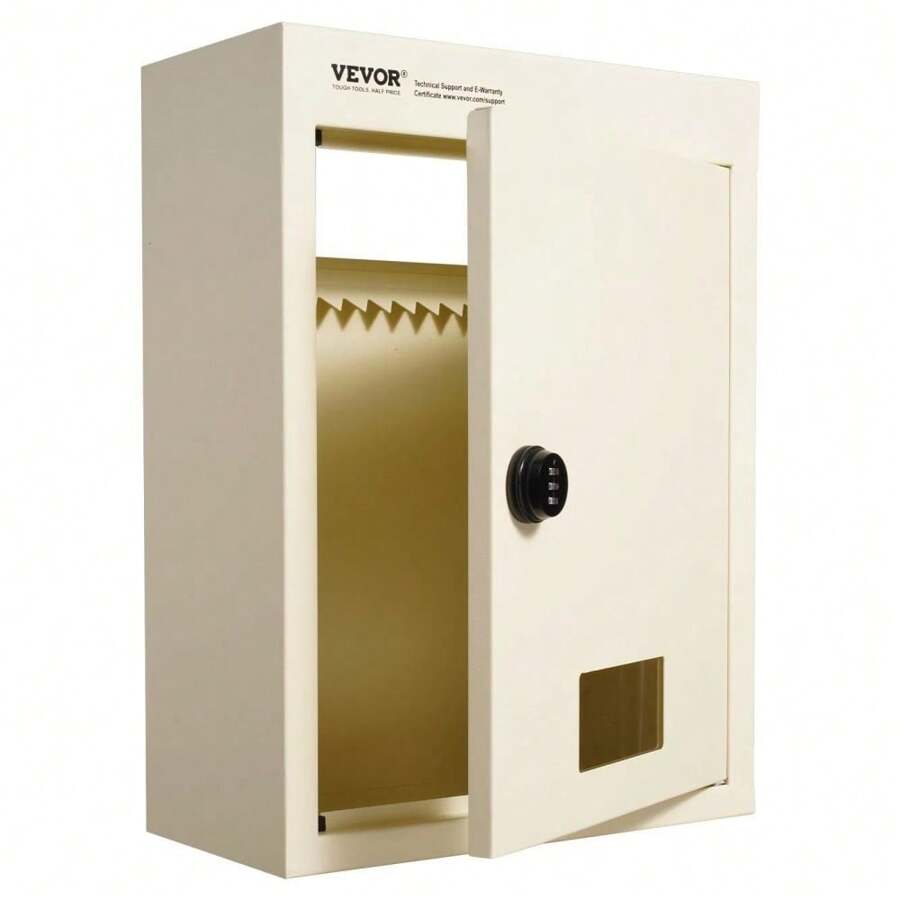 Heavy Duty Steel ThroughTheWall Drop Box With Combination Lock