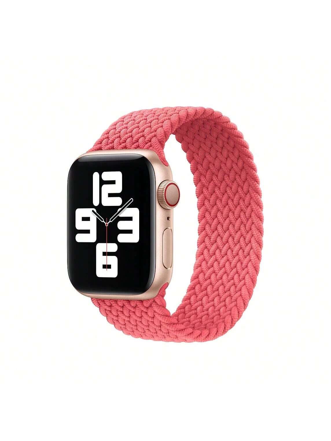 Apple Watch Braided Solo Loop Band 44mm 45mm 46mm 49mm Series SE 3 4 5 6 7 8 10 - Picture 34 of 46
