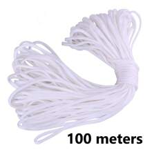 10/50/100m/Pcs Multi-Color 7-Core Reflective Emergency Rescue Rope, Outdoor Camping Climbing Utility Paracord, Tent Survival Leash, Parachute Cord, Woven Rope For Clothesline, Pet Leash, DIY Crafts