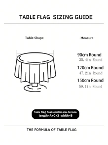 1pc Christmas Plaid Tassel Round Tablecloth, Suitable For Living Room, Dining Room, Outdoors And Christmas Decoration