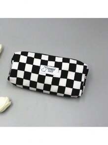 1 件高品质大容量文具和化妆品收纳袋，Ins 风格，适用于钢笔、铅笔、刷子、口红等。适合日常通勤、上学、购物、旅行 - 彩色 - 查看 3